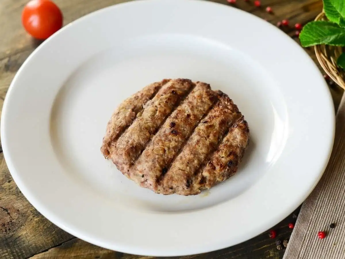 Бифштекс из свинины на мангале