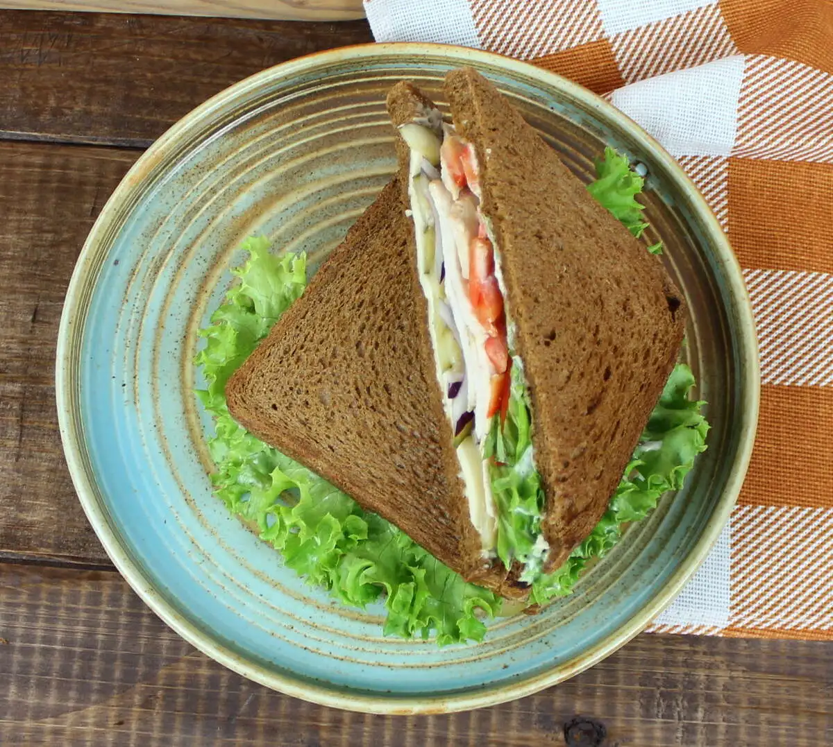 Клаб с курицей на сливочном сыре 