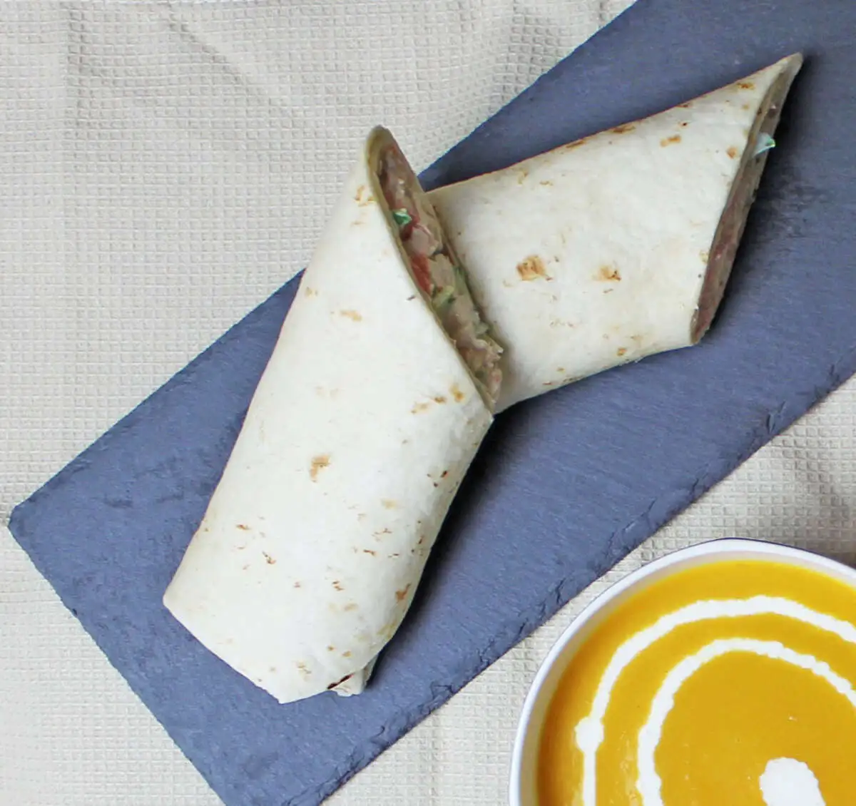 Ролл Цезарь с креветками 