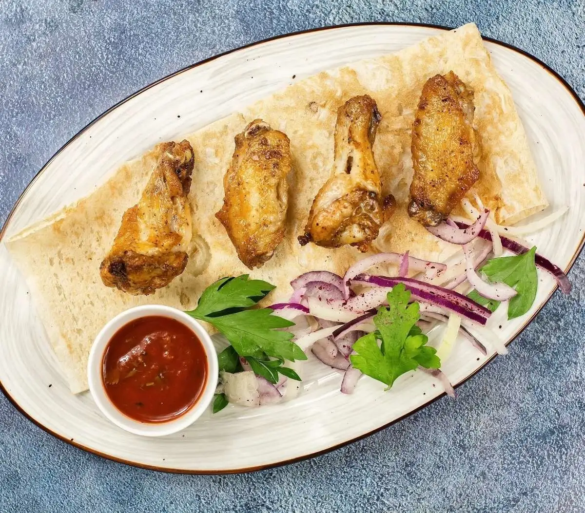 Куриные крылья 6шт.