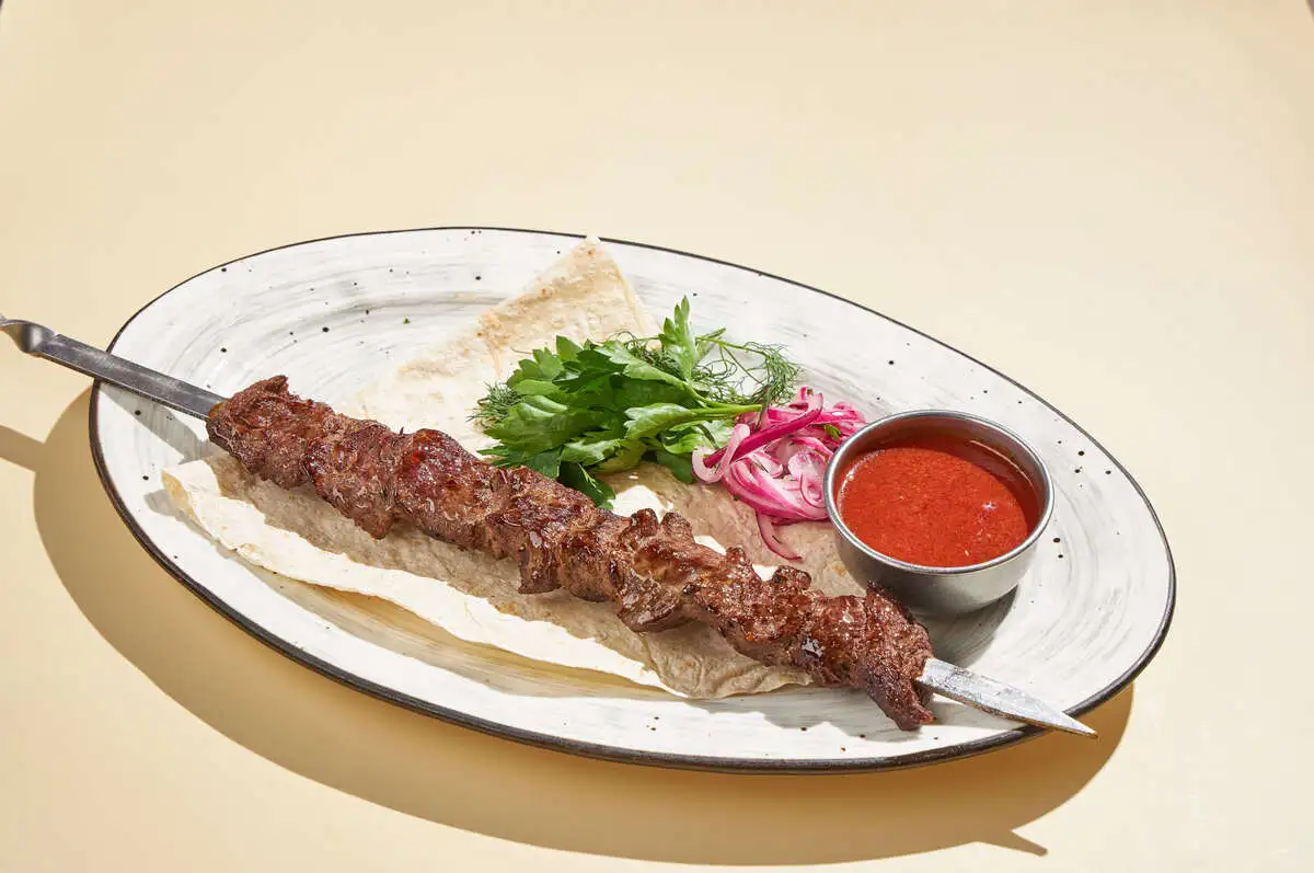 Шашлык из говядины