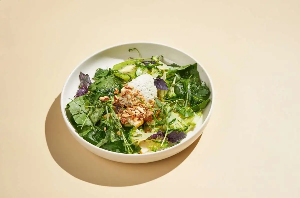 Зеленый салат		