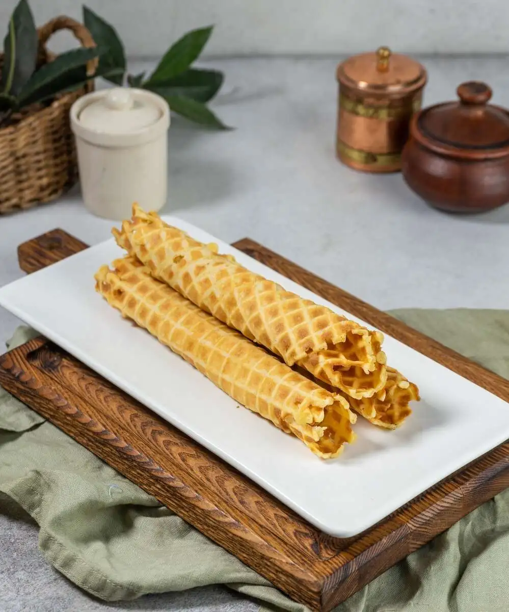 Трубочка вафельная с вареной сгущенкой 