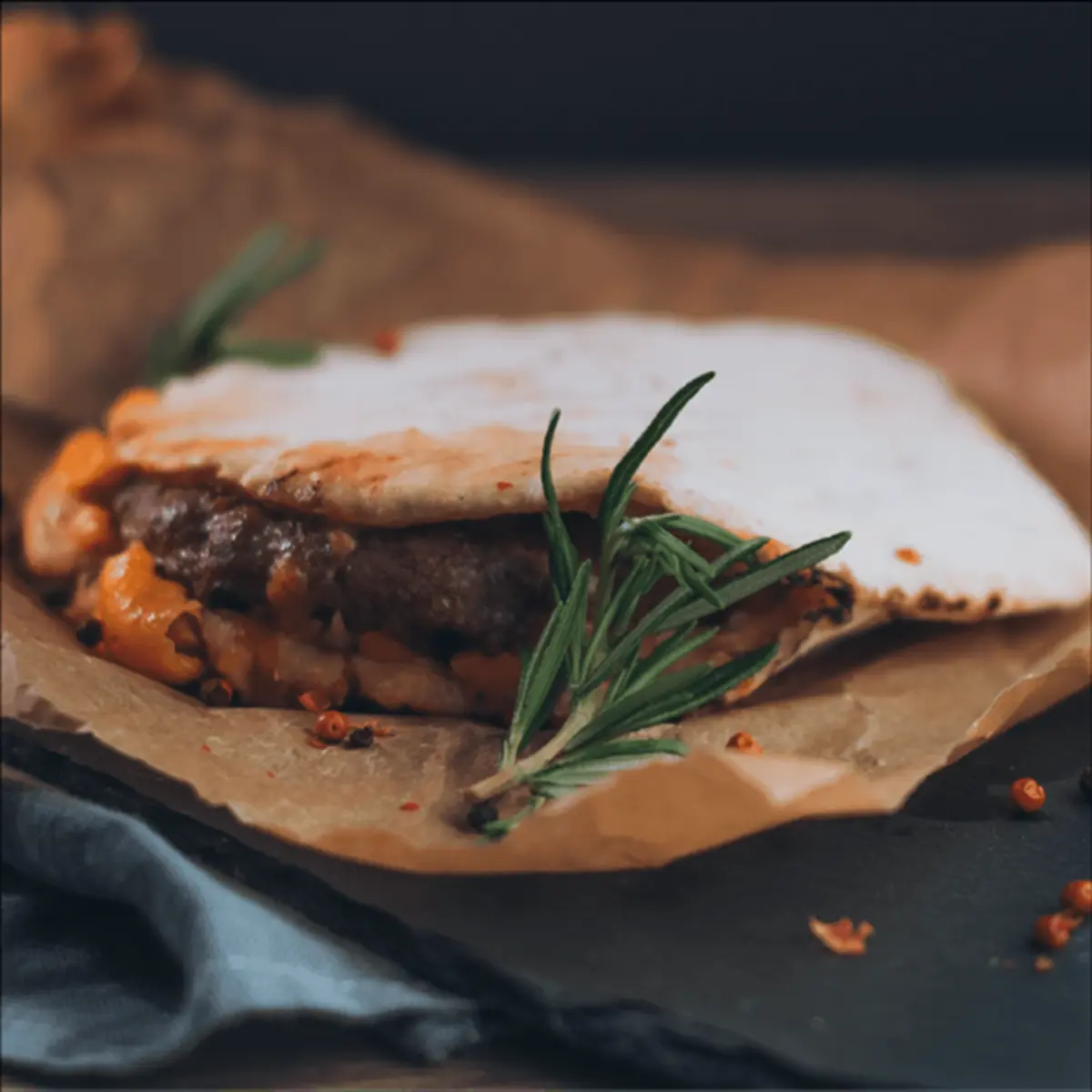 Бургер в пите