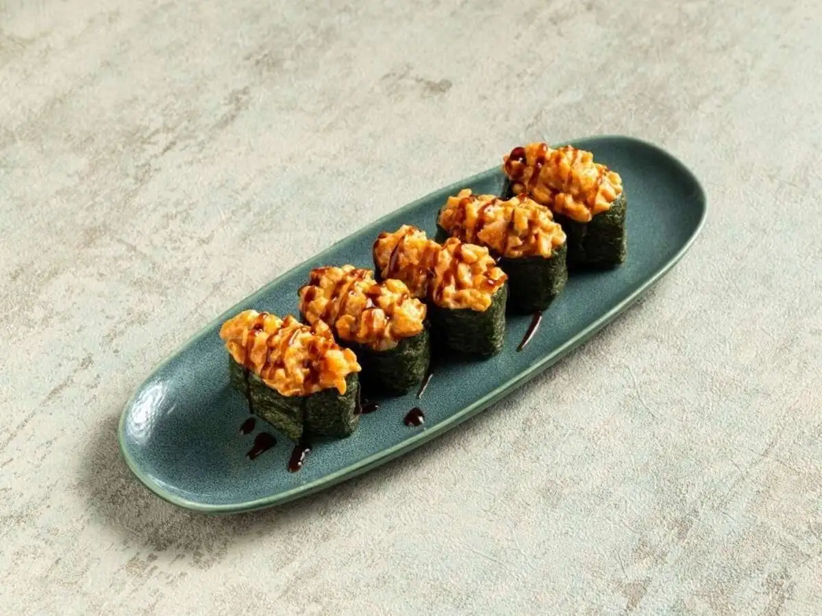 5 запеченных гунканов лосось 