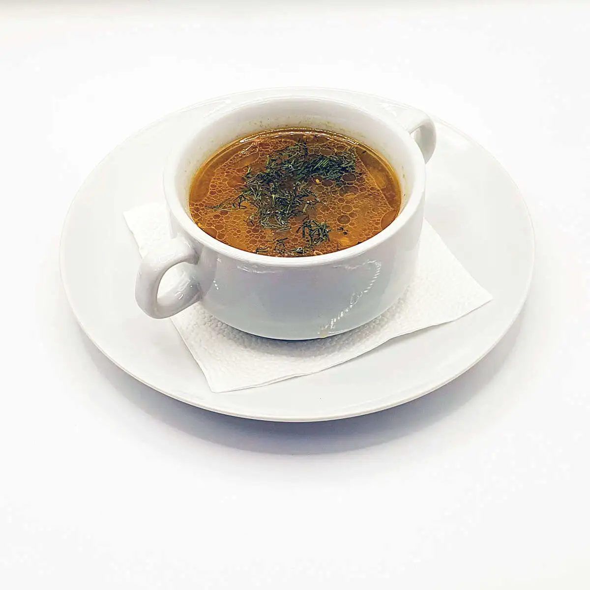 Суп куриный с лапшой