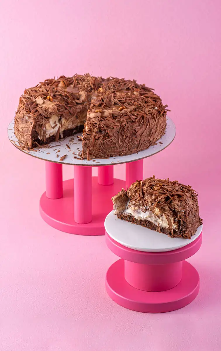 Брауни банан-пекан