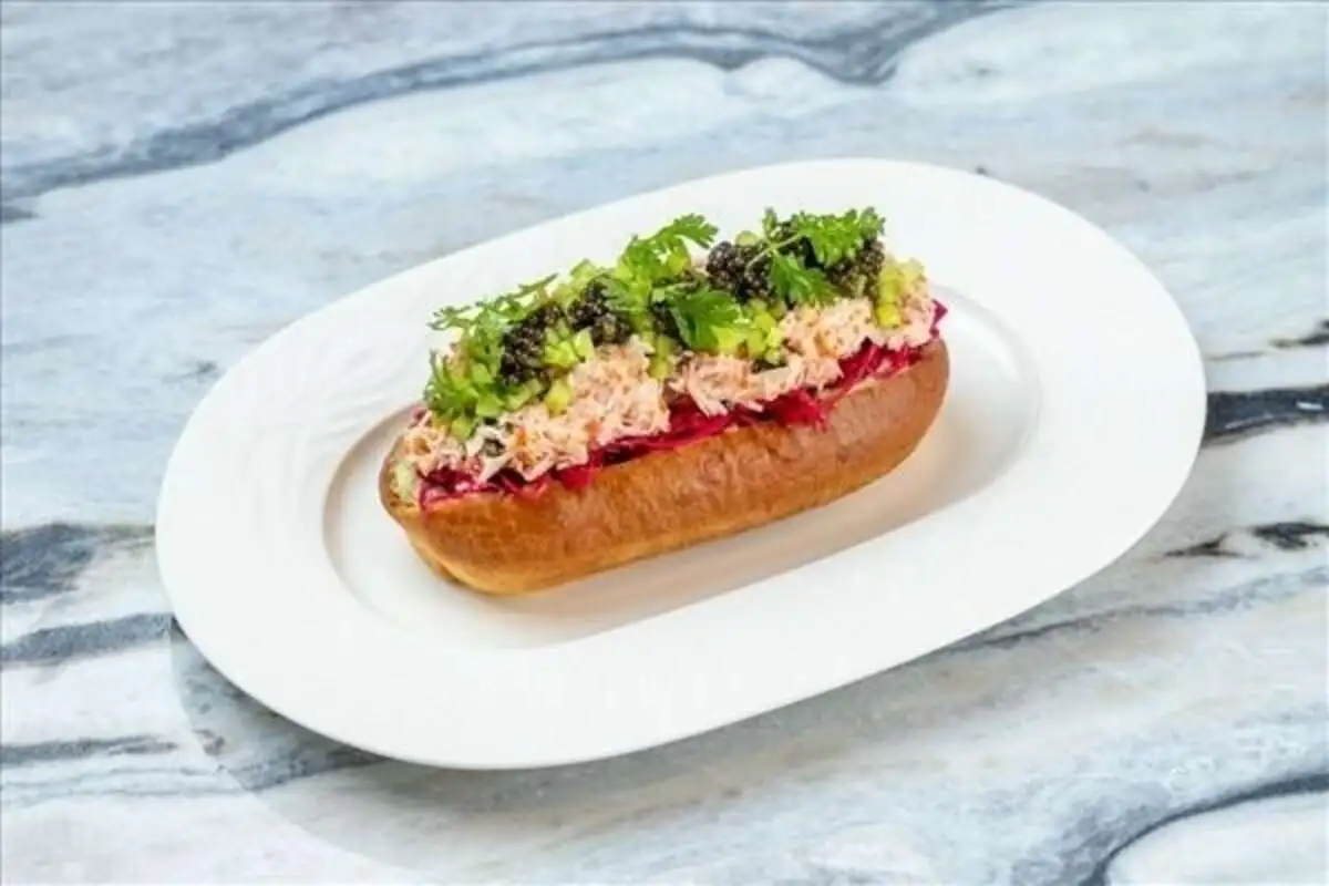 Краб Дог с черной икрой