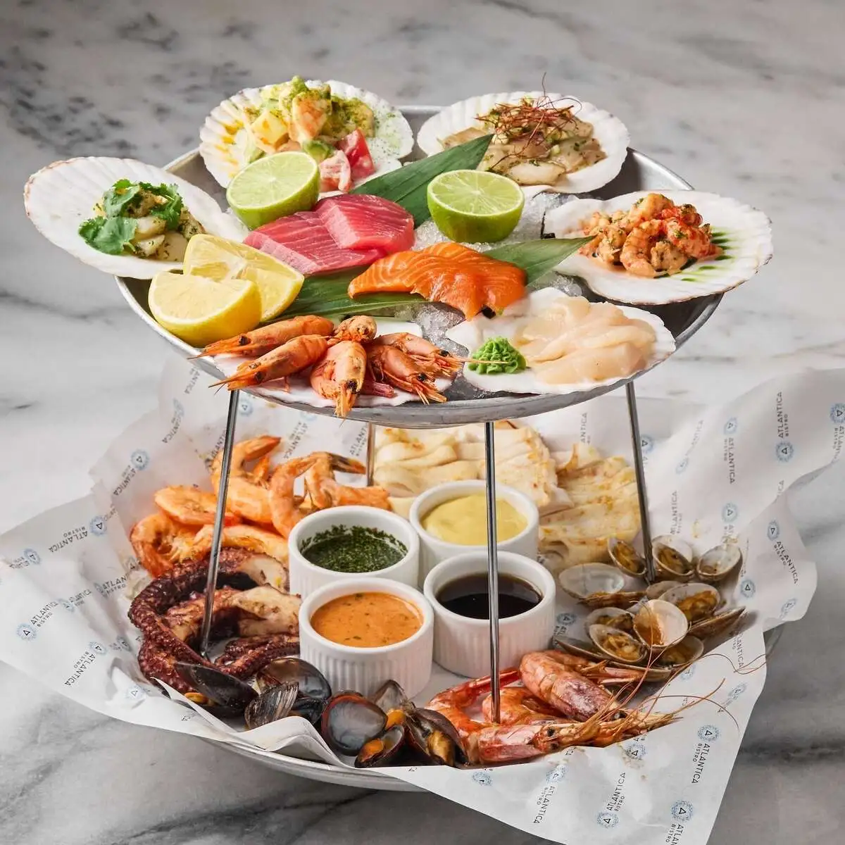 Плато на льду RAW 600г.