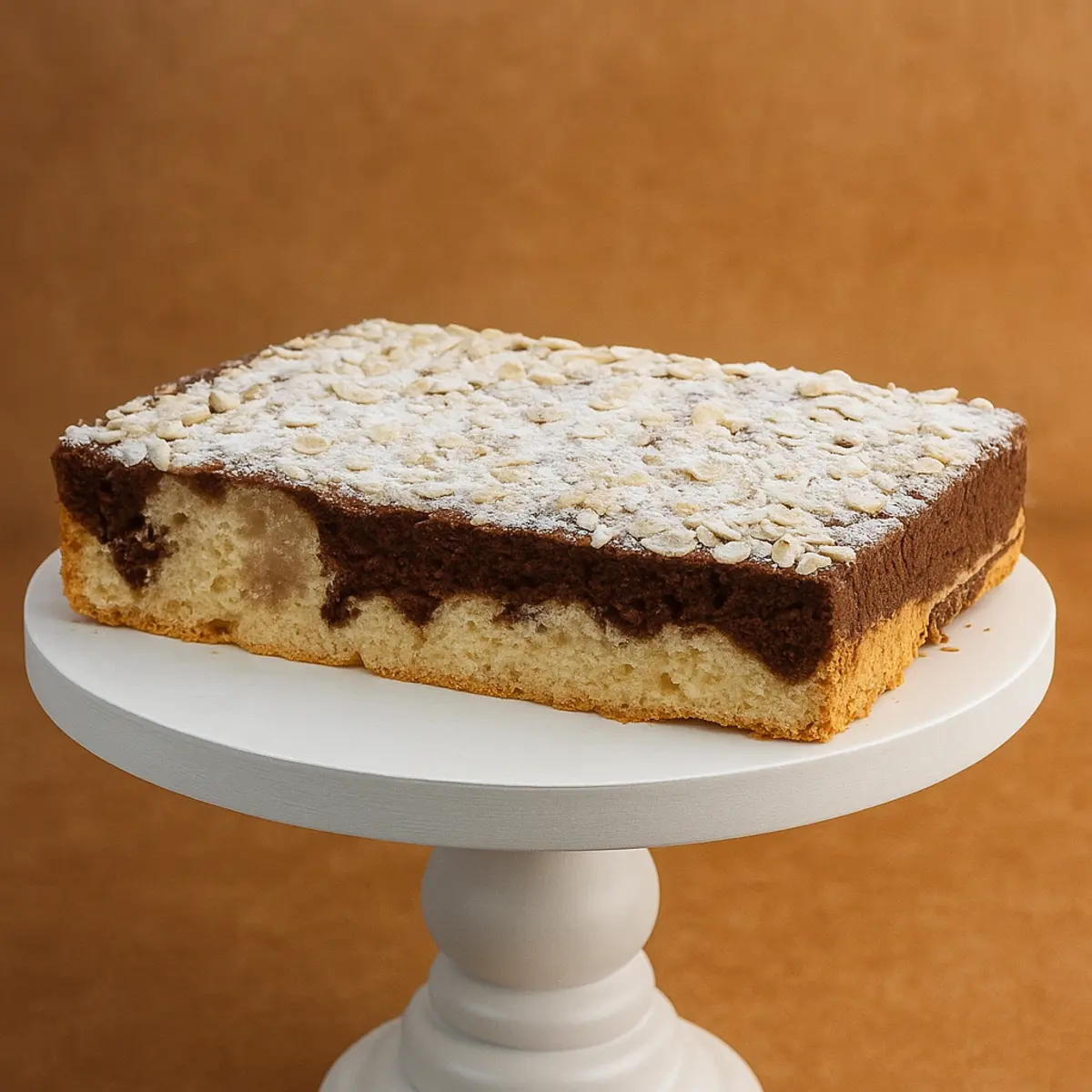 Пирог бисквитно-шоколадный с орехом (600 гр)