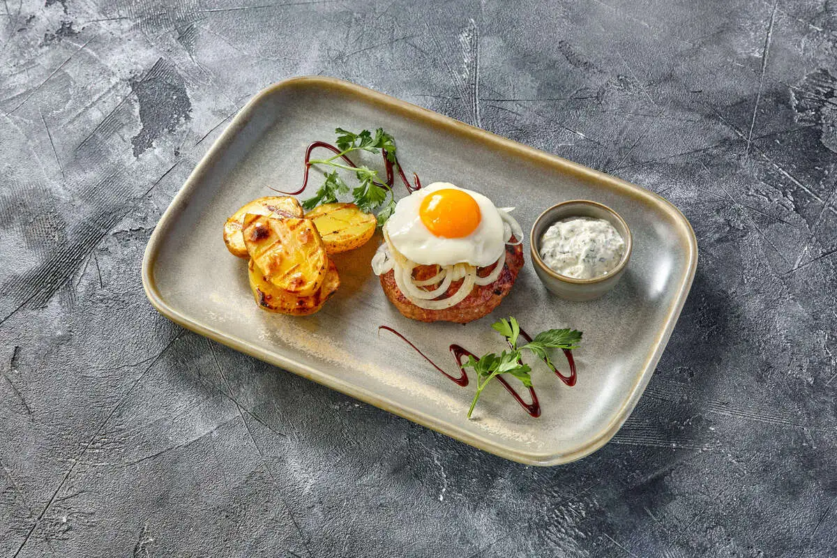 Котлета из говядины и свинины от шефа 