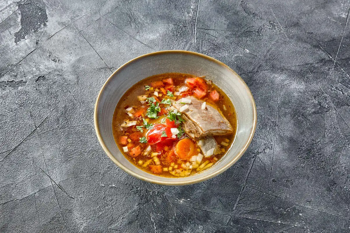 Шурпа с бараниной