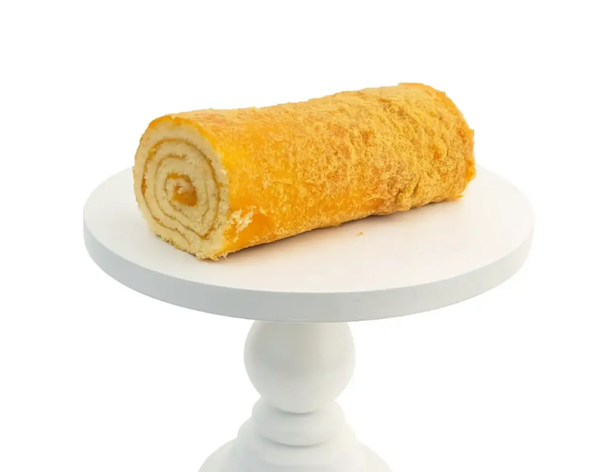 Рулет бисквитный Яблочный с курагой (635 гр)