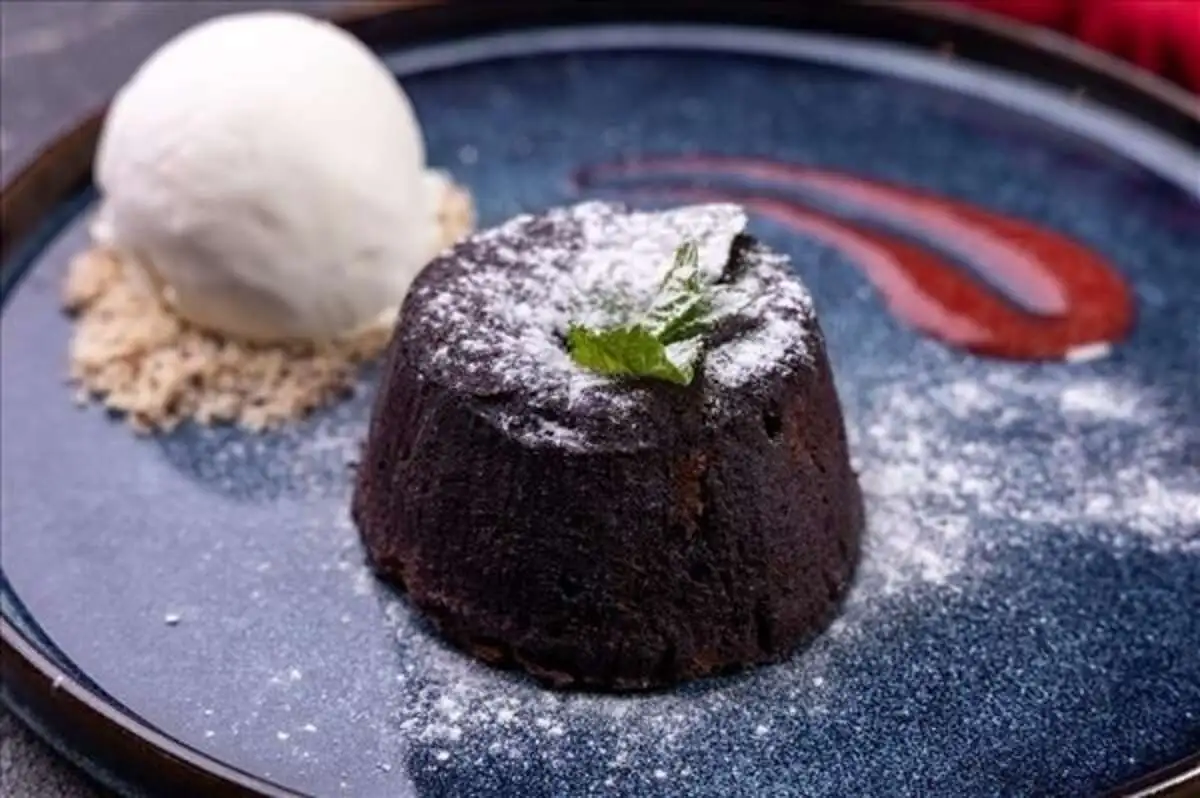 Шоколадный фондан