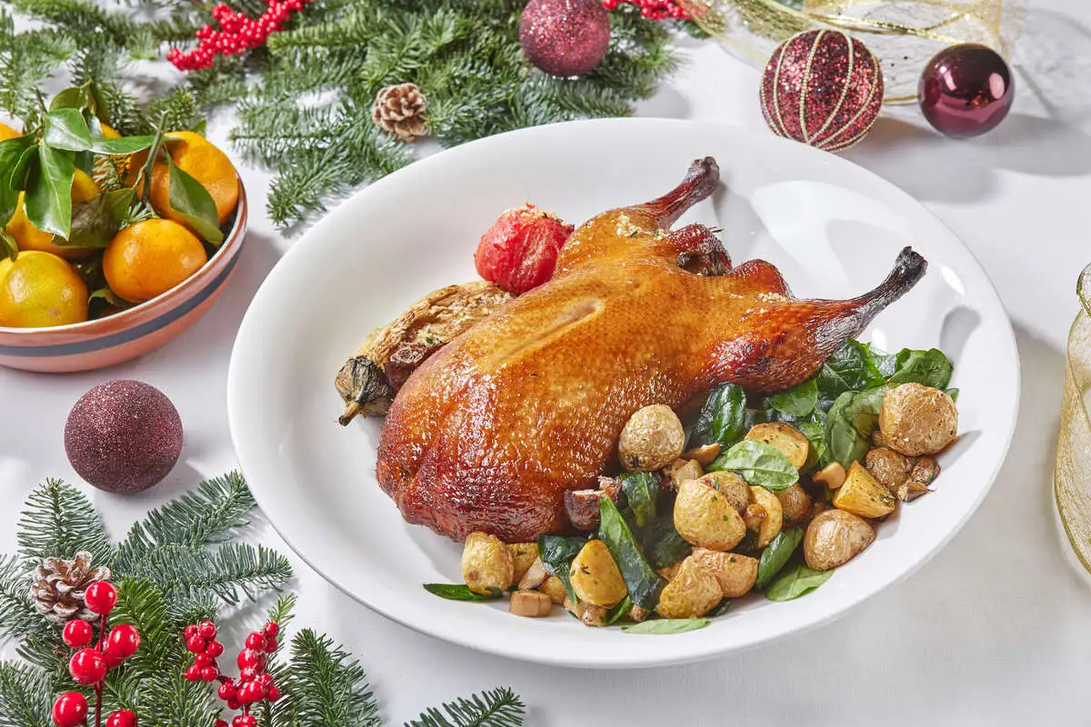 Утка запеченная