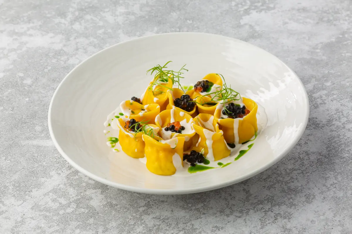 Пельмени из лосося и судака