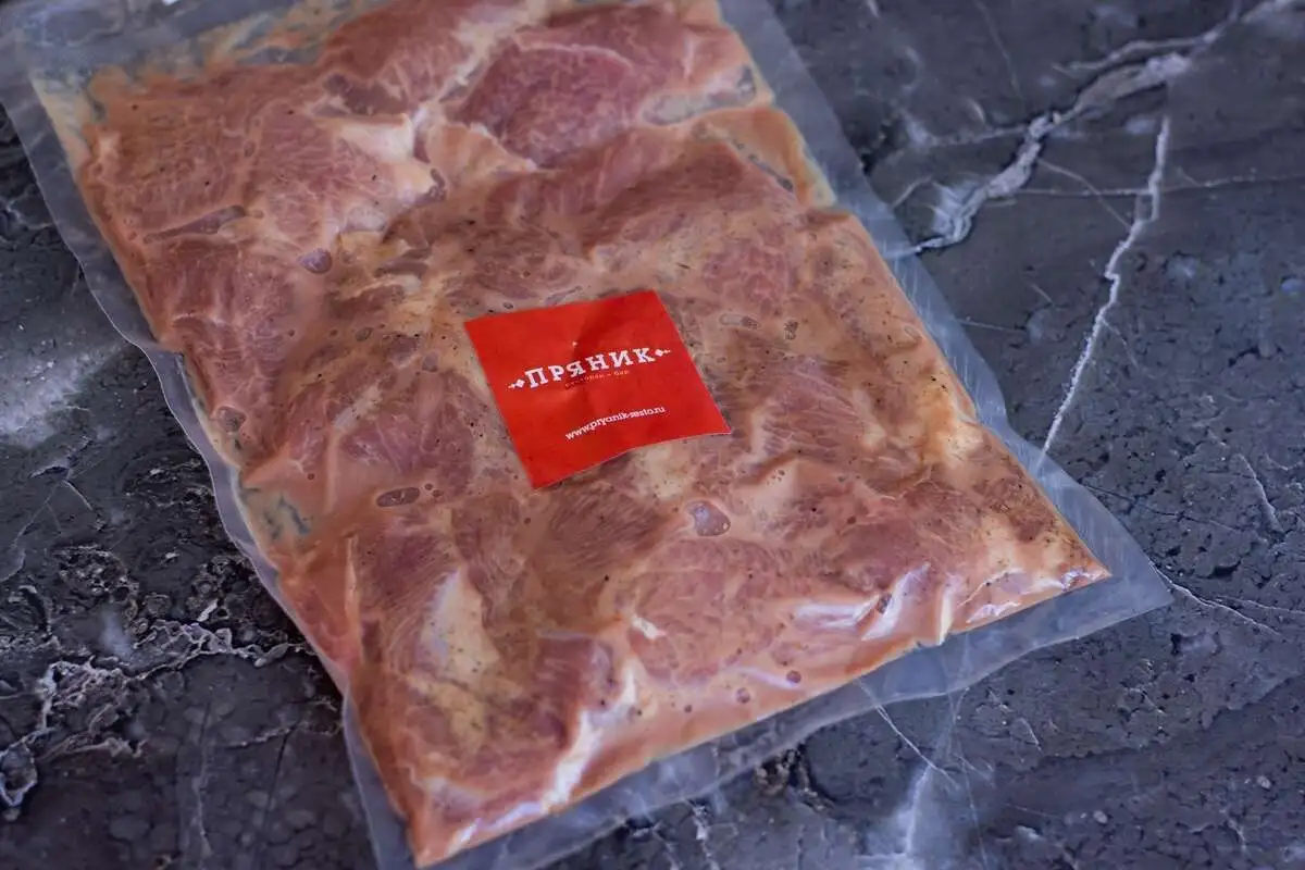 Шашлык из грудки индейки п/ф 0,5 кг