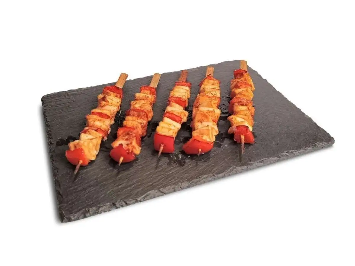 Мини-шашлычок с кальмаром