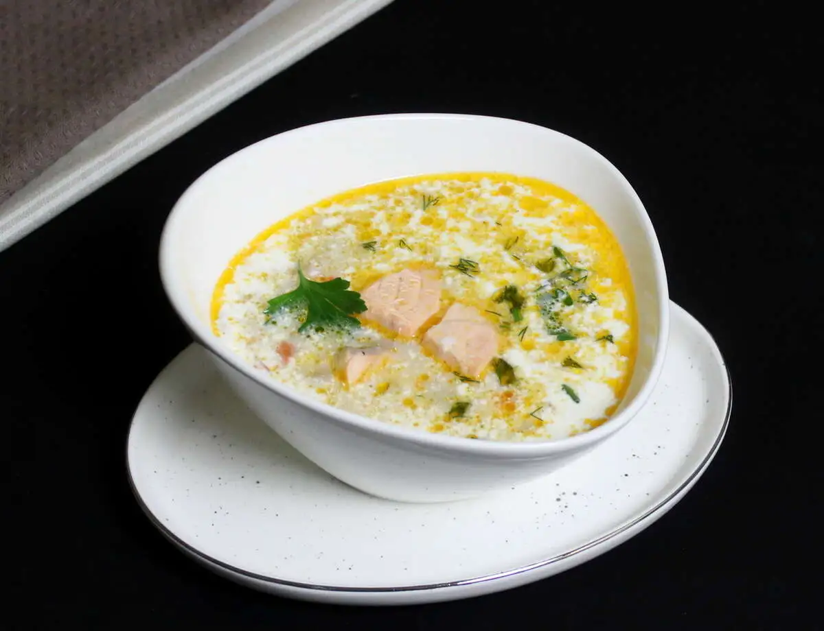 Суп Уха сливочная