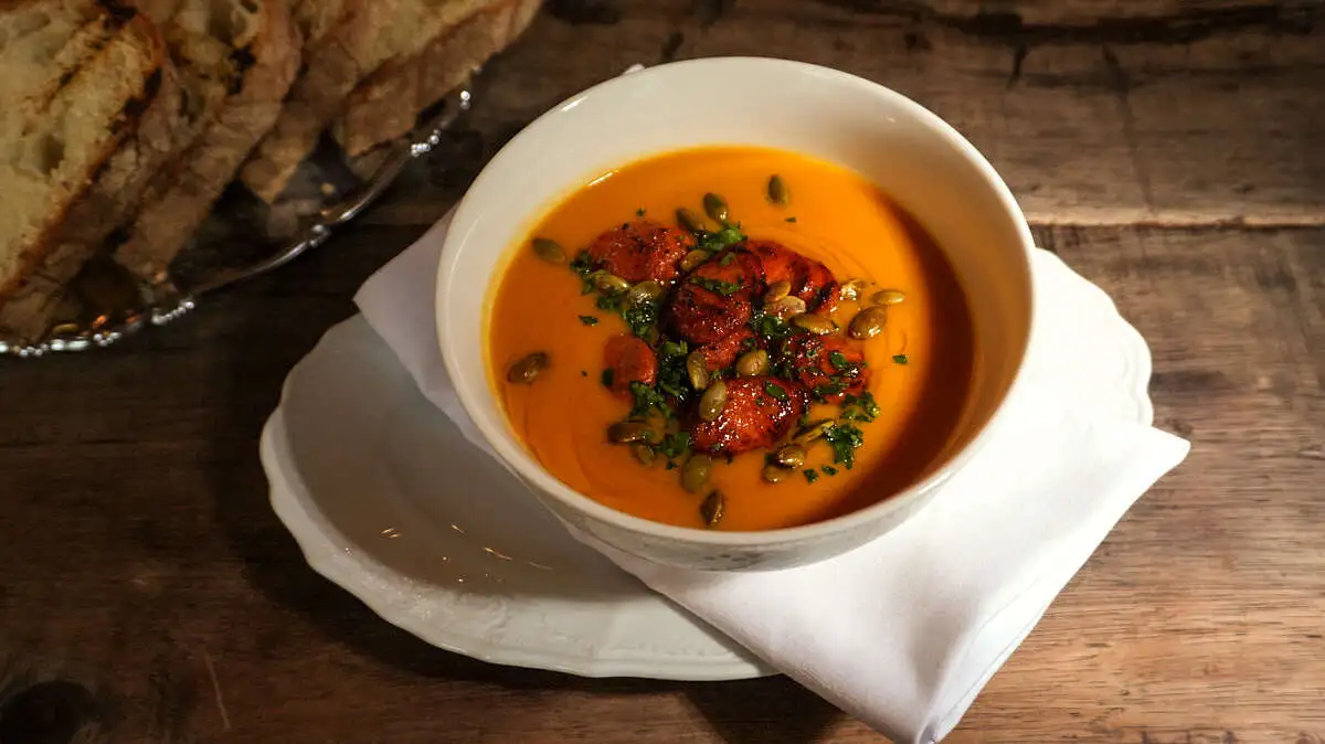 Тыквенный суп 