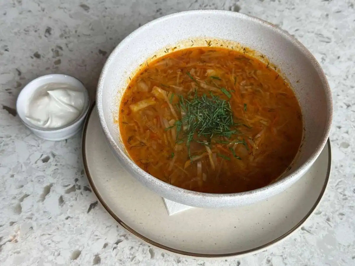 Щи с говядиной