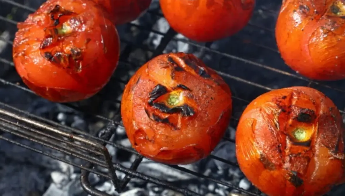 Помидоры на углях