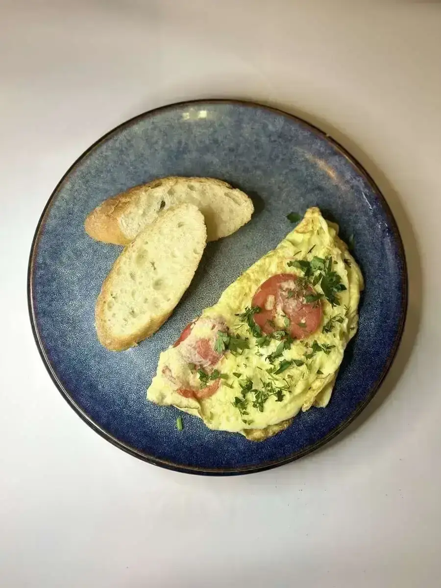 Омлет с овощами