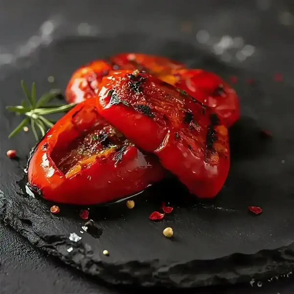 Перец болгарский на углях