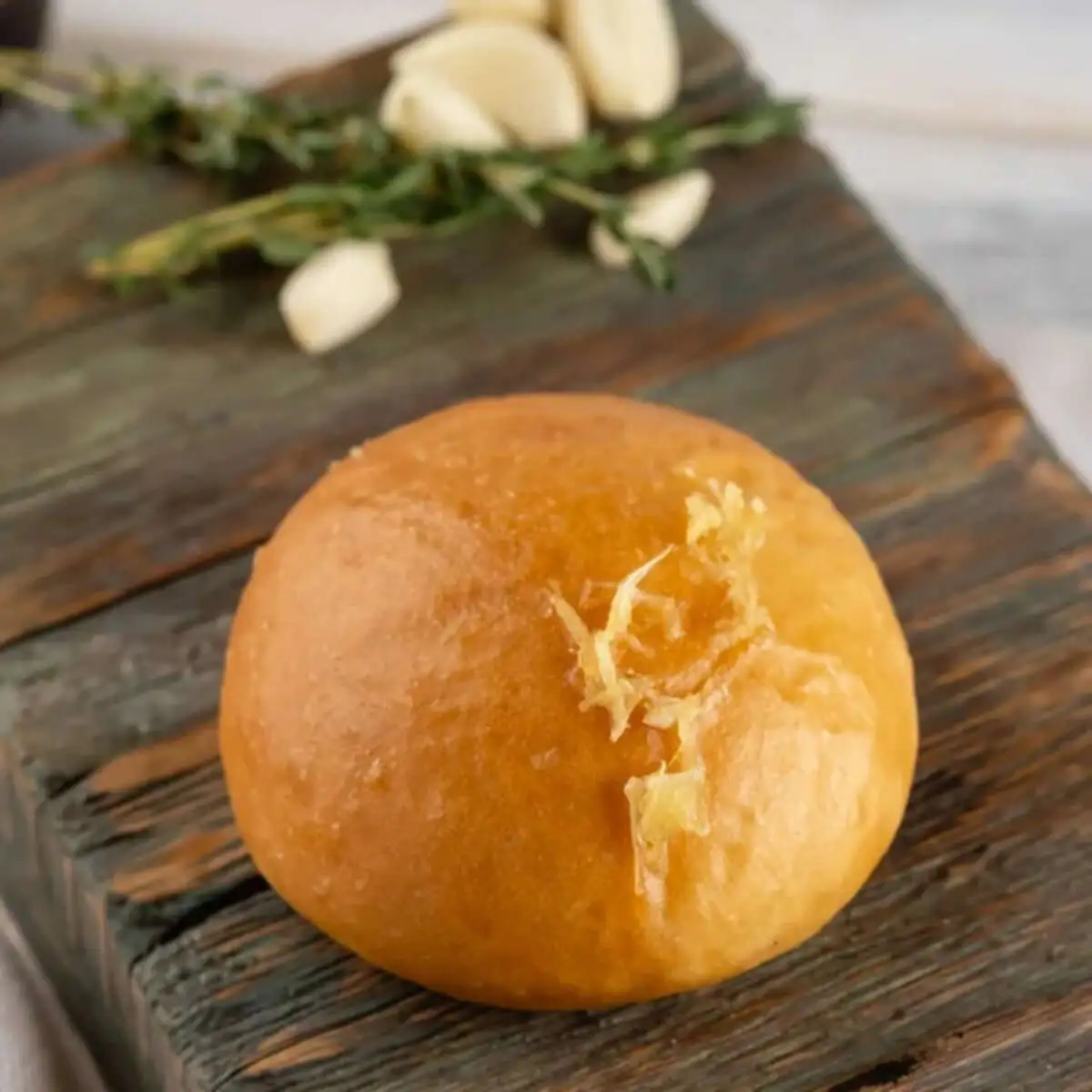 Пампушки с чесноком