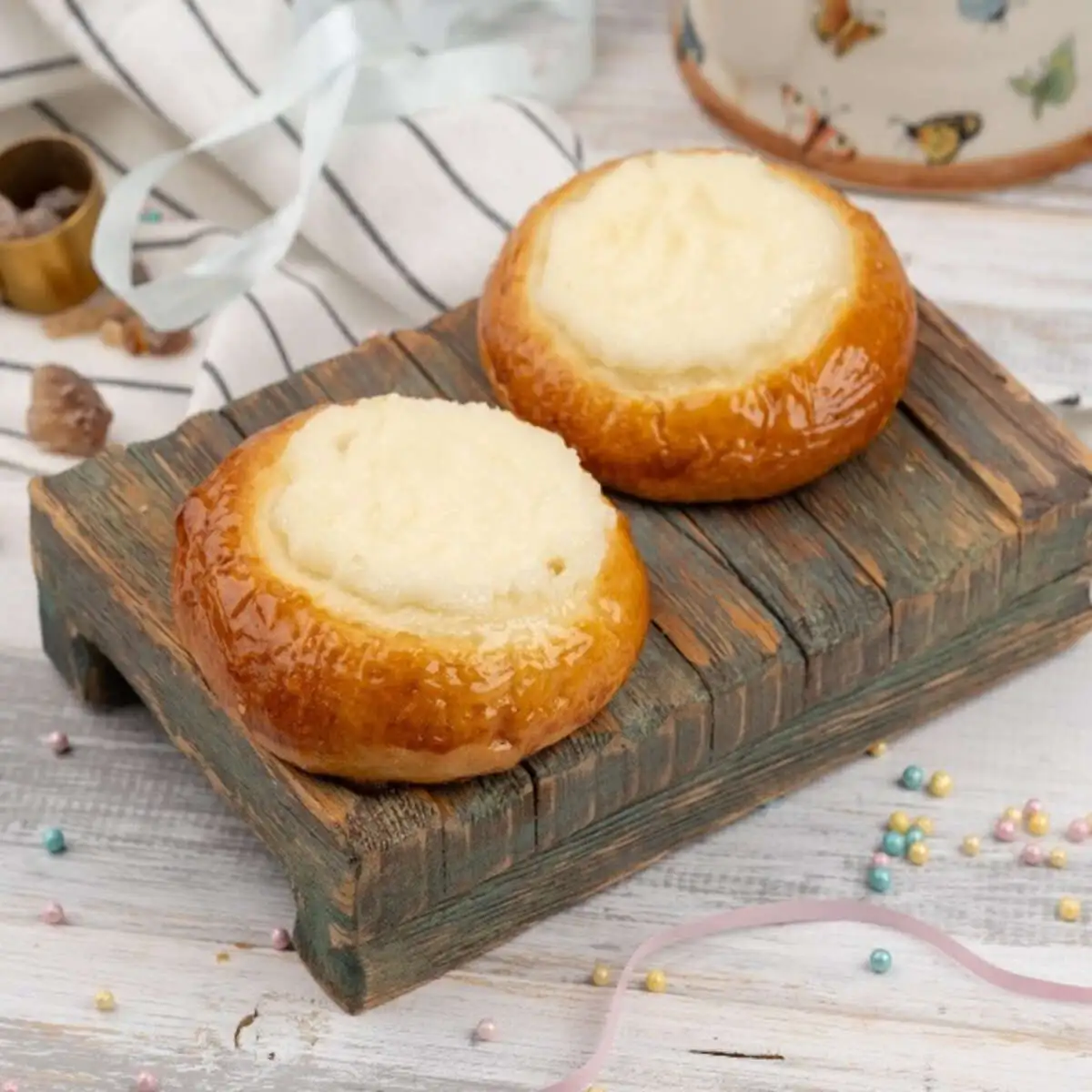 Шаньга с творогом