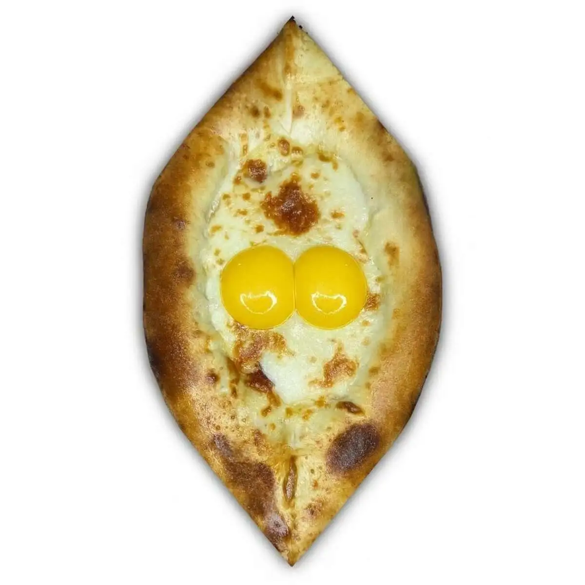 Хачапури с двумя желтками