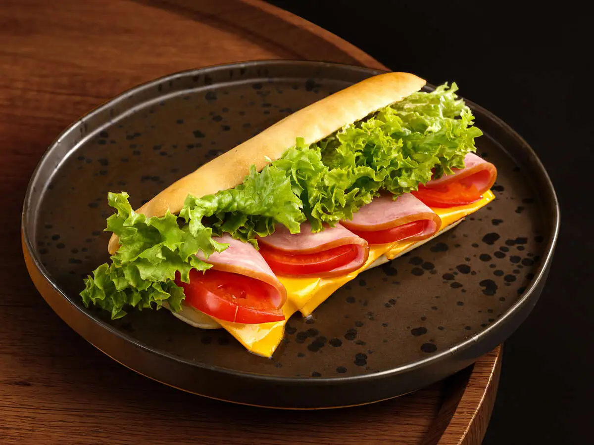 Панини с ветчиной и сыром 