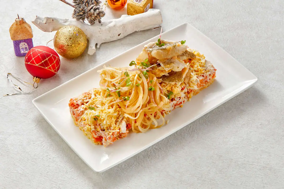 Салат Мимоза с треской 0,5кг НГ