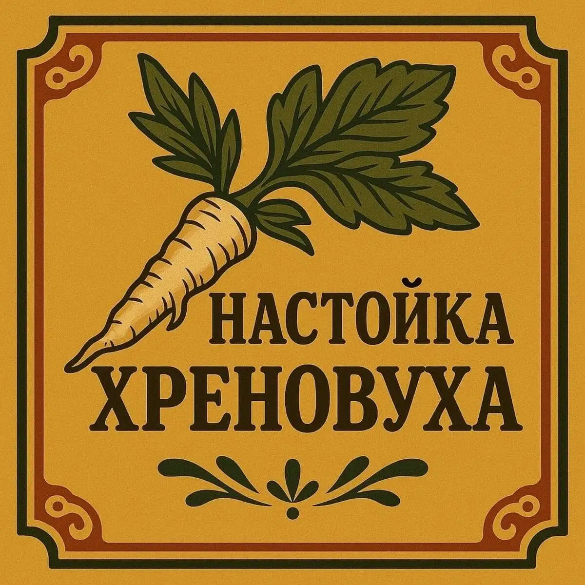 Настойка Хреновуха