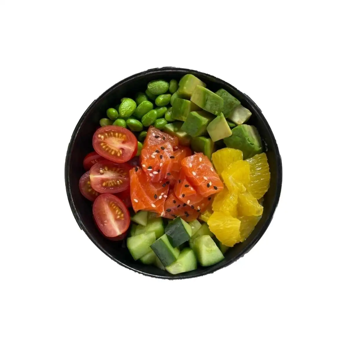 Поке спайси с лососем