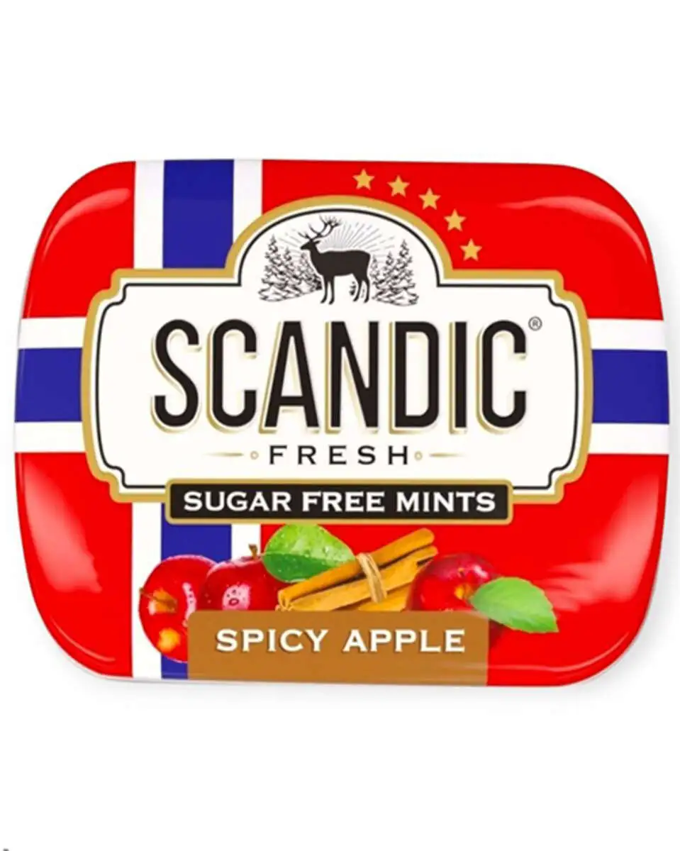 SCANDIC б/сахара со вкусом Пряное яблоко