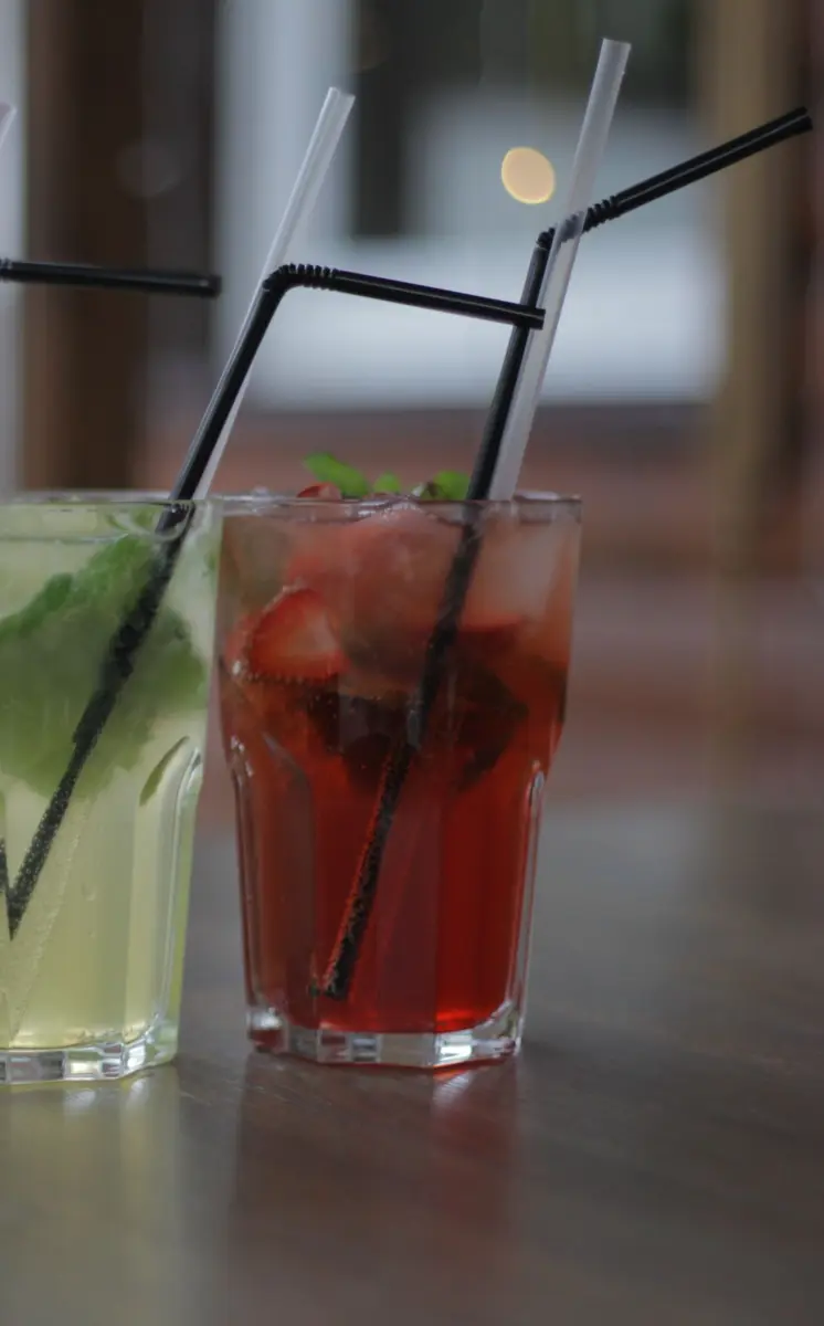 Лимонад клубничный 400