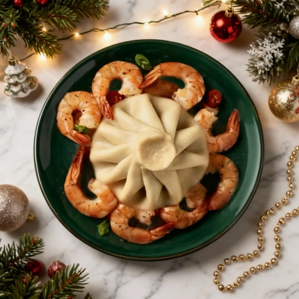 Том Ям с креветкой  