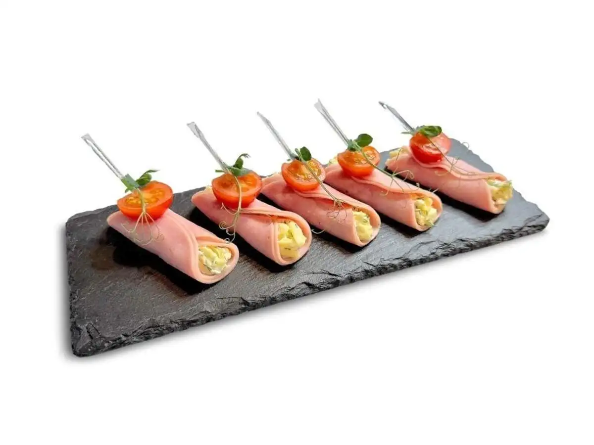 Рулетик из ветчины