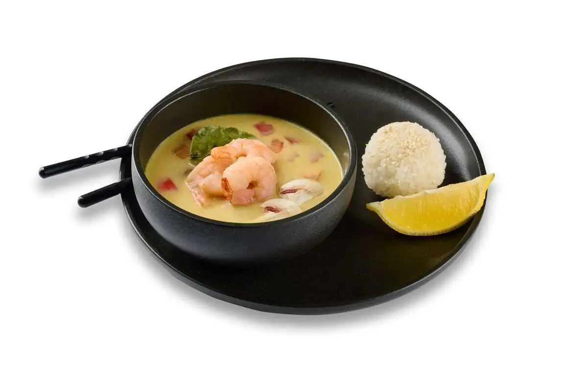 Том Кха с креветками