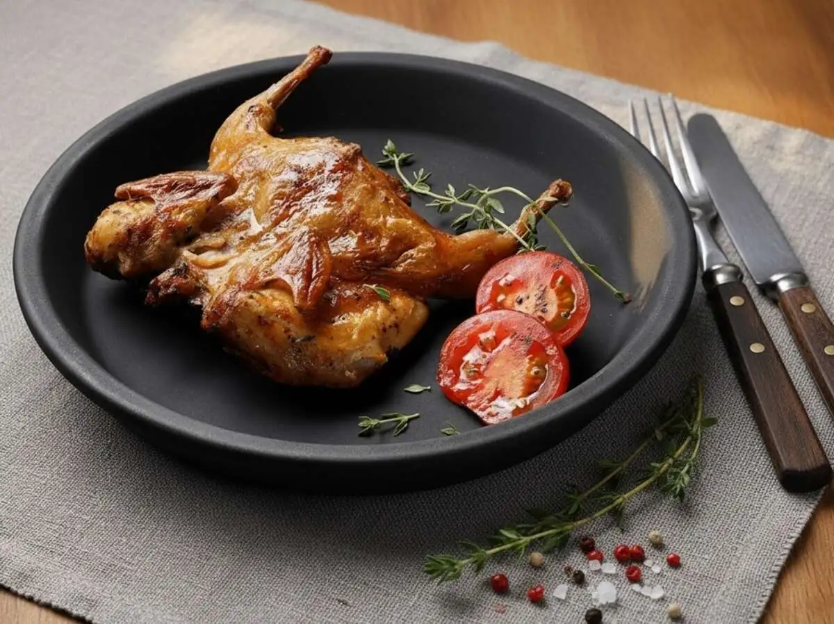 Перепелка на мангале