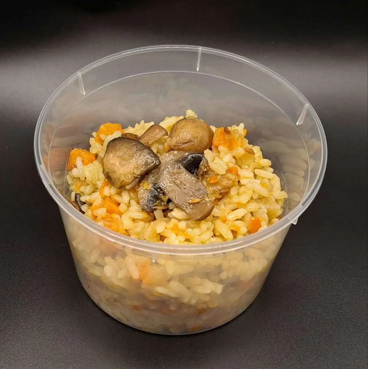 Плов с грибами