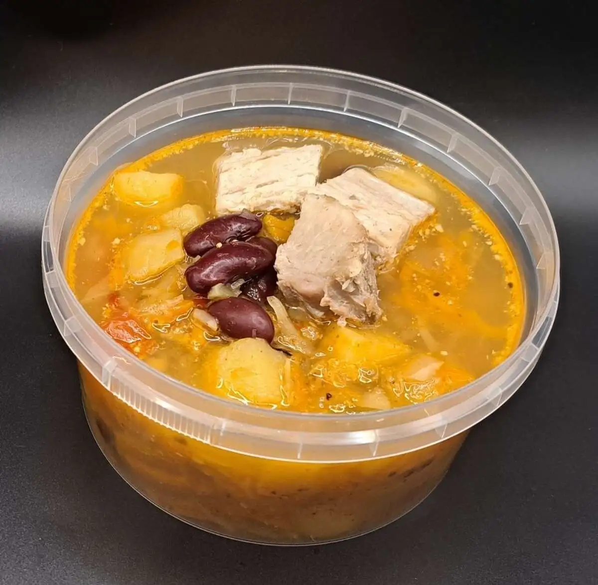 Щи с фасолью