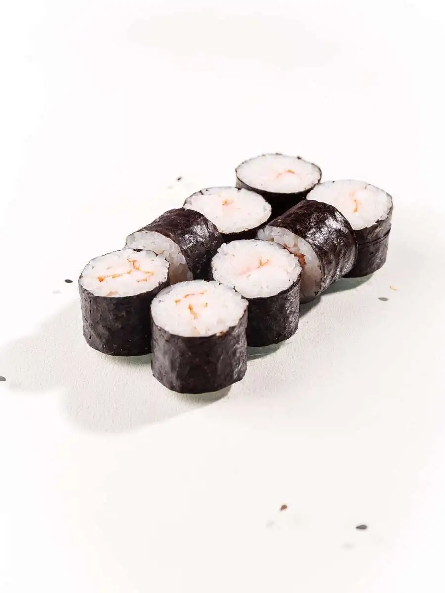 Маки с креветкой