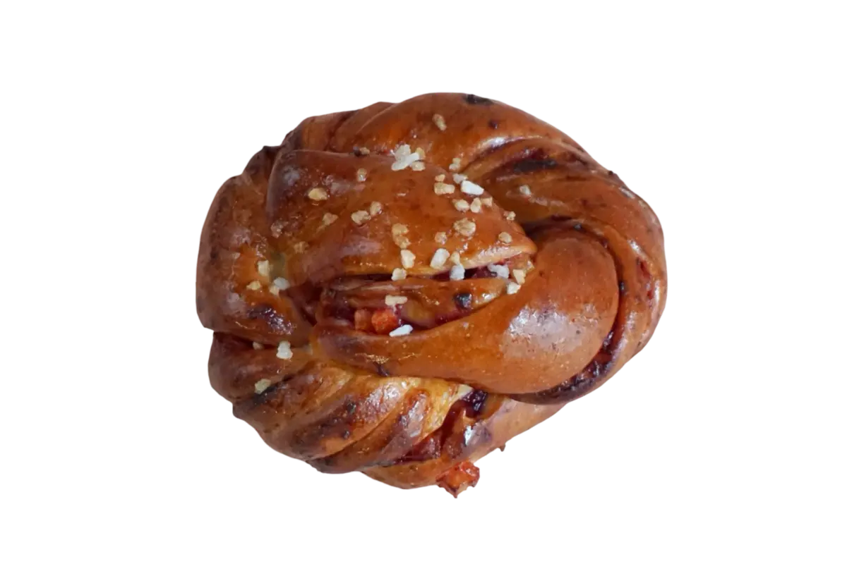 Шведская булка с клюквой