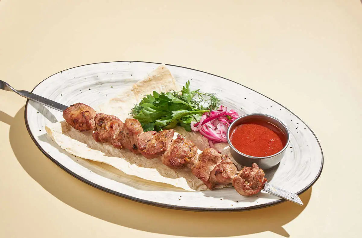 Шашлык из индейки