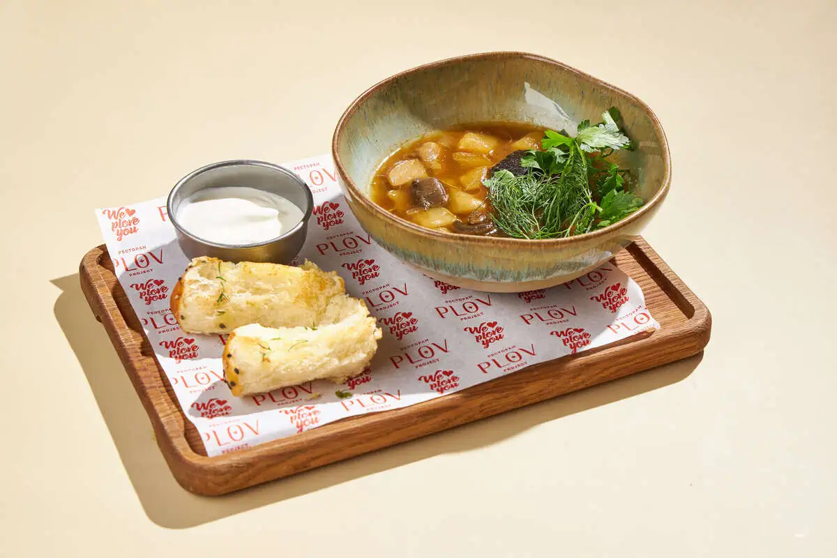 Суп из белых грибов