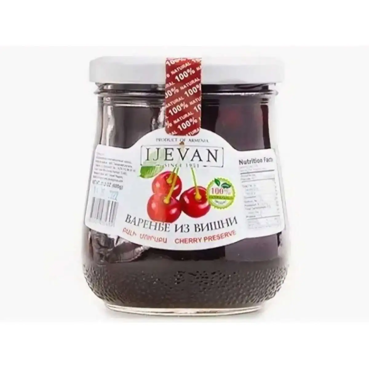 Варенье Вишневое ИДЖЕВАН 600г(м)