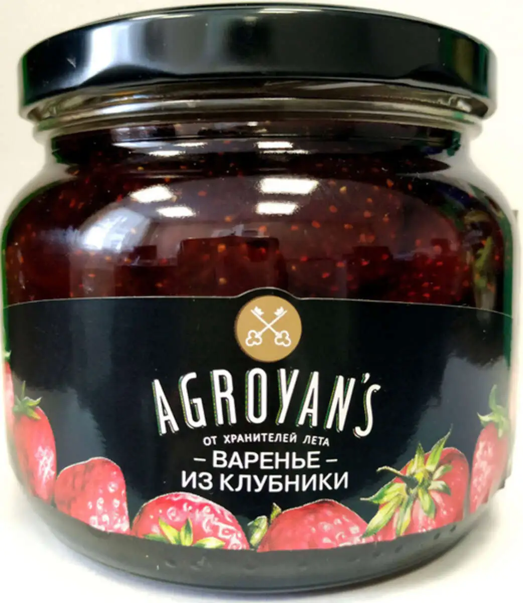 Варенье из клубники Ароянс 430г(м)