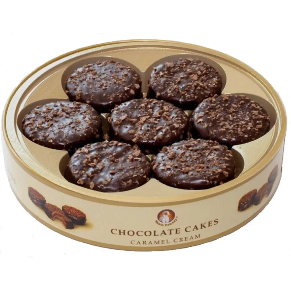 Печенье Санта Бэйкер в Шоколаде 170г(м)